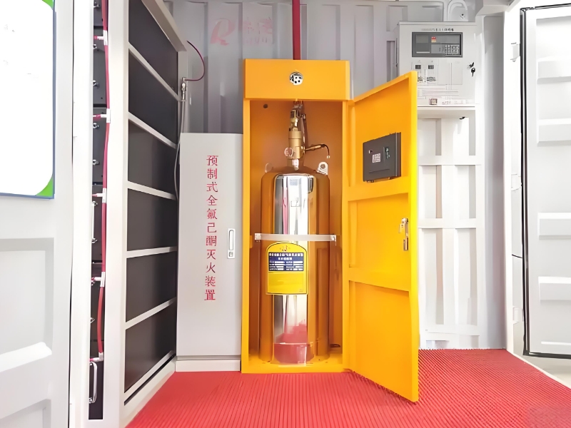 儲能電站全氟己酮泄漏